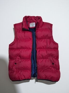 Universal Back to the Future Red Quilted Puffer Vest